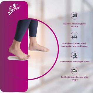 Flamingo Silicone Comfort Insole (Pair) OC 2359 – Foot Support