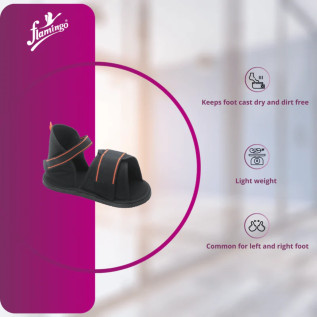 Flamingo Cast Shoe OC 2146 – Protects Casts, Anti-Skid, Comfortable