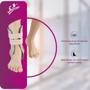 Flamingo Gel Stirrup Ankle Brace OC 2194 – Support & Stability