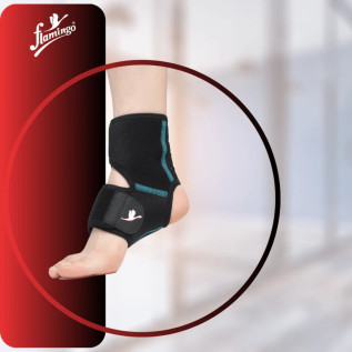 Flamingo Ankle Wrap OC 2371 | Adjustable Compression Support