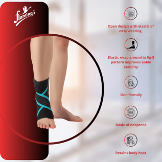 Flamingo Ankle Grip OC 2456 | Compression & Pain Relief Support