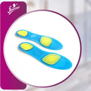 Flamingo Gel Footcare Insole (Male) OC 2521 – Soft Cushioning, Shock Absorption, All-Day Comfort for Shoes & Sneakers