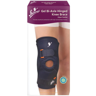 Flamingo Gel Bi-Axle Hinged Knee Brace OC 2132