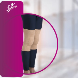 Flamingo Gel Knee Cushion for Prayer (Pair) OC 2153 | Soft & Comfortable Support for Knees
