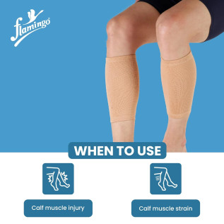 Flamingo Calf Support OC 2071 - Compression Sleeve for Pain Relief