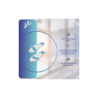Flamingo Silicone Foot Care Insole - Comfort & Pain Relief