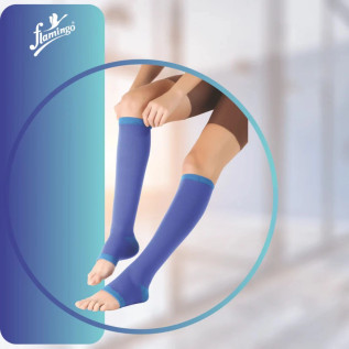 Flamingo Premium Below Knee Stockings OC 2073 Support