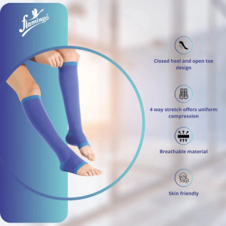 Flamingo Premium Below Knee Stockings OC 2073 Support
