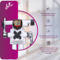 Flamingo Exercise Cycle with Odometer OC 2457 – Fitness Bike for Home Workout, Calorie Burn, and Cardio Training Flamingo Exercise Cycle with Odometer OC 2457 – Fitness Bike for Home Workout, Calorie Burn, and Cardio Training