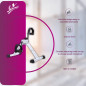 Flamingo Exercise Cycle OC 2177 – Compact Fitness Bike for Home Workout, Adjustable Resistance, LCD Display Flamingo Exercise Cycle OC 2177 – Compact Fitness Bike for Home Workout, Adjustable Resistance, LCD Display
