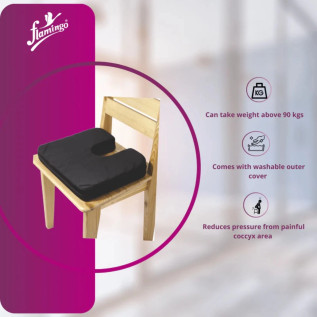 Flamingo Coccyx Cushion Hard OC 2179 – Relieve Tailbone Pain