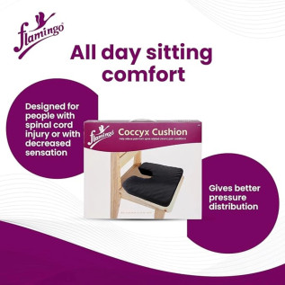 Flamingo Coccyx Cushion Hard OC 2179 – Relieve Tailbone Pain