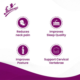 Flamingo Orthopedic Pillow OC 2478 – Pain Relief & Support