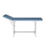 Patient examination table with padded surface