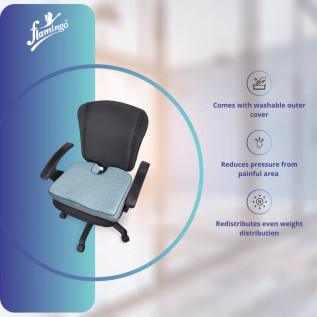 Flamingo Premium Coccyx Cushion OC 2477 for Pain Relief