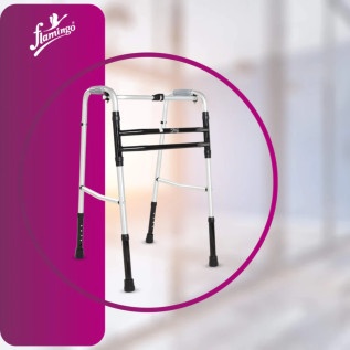 Flamingo Reci Folding Walker Double Bar OC 2385 – Lightweight & Durable
