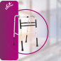Flamingo Reci Folding Walker Double Bar OC 2385 – Lightweight, Adjustable & Durable Support Flamingo Reci Folding Walker Double Bar OC 2385 – Lightweight, Adjustable & Durable Support