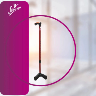 Flamingo Tripod Walking Stick 2089 – Adjustable, Safe & Durable