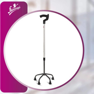 Flamingo Classic Quadripod-Low Base OC 2295 – Stable Support for Mobility