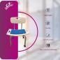 Flamingo Shower Stool-Chair With Back OC 2499 | Adjustable, Anti-Slip, Lightweight & Sturdy Bath Seat for Elderly & Disabled Flamingo Shower Stool-Chair With Back OC 2499 | Adjustable, Anti-Slip, Lightweight & Sturdy Bath Seat for Elderly & Disabled