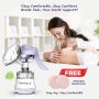 Perfecxa Manual Breast Pump – Silent & Safe Feeding
