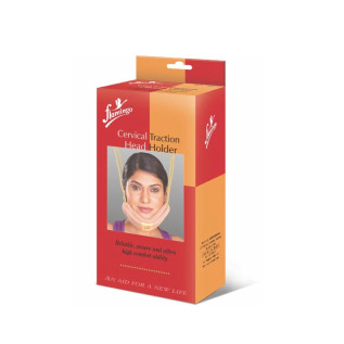 Flamingo Cervical Traction Head Holder OC 2121 | Neck Pain Relief | Adjustable & Comfortable Fit | Physiotherapy Support