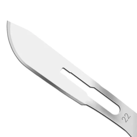 Glassvan Blade sterile stainless steel surgical tool