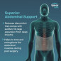 Tynor Abdominal Support 9" A-01 | Post-Surgery Belt | Waist Compression | Back Support | Pain Relief | Adjustable & Breathable Tynor Abdominal Support 9" A-01 | Post-Surgery Belt | Waist Compression | Back Support | Pain Relief | Adjustable & Breathable