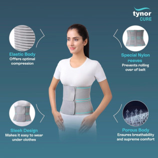Tynor TT/Abdominal Belt 8" A-03
