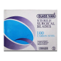 Glassvan sterile blade for scalpel handle incisions