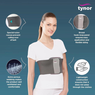 Tynor Rib Belt A-09 | Chest Support for Rib Pain & Recovery
