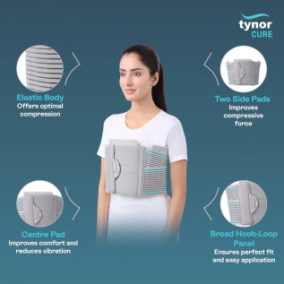 Tynor Chest Binder A-11 | Rib & Chest Support | Pain Relief