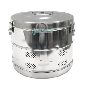 Stainless Steel Dressing Drum for Hospitals