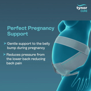 Tynor Pregnancy Back Support A-20 – Maternity Belt for Lower Back Pain Relief, Adjustable Support, Comfortable & Lightweight
