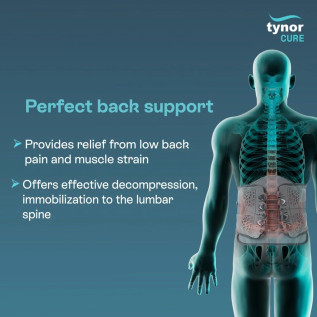 Tynor Lumbo Lacepull Brace A-29 | Advanced Support for Lower Back Pain | Adjustable Lumbar Brace for Maximum Comfort & Stability