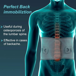 Tynor Lacepull L.S. Belt A-30 | Lumbar Support for Back Pain Relief | Adjustable Compression Brace for Comfort & Stability