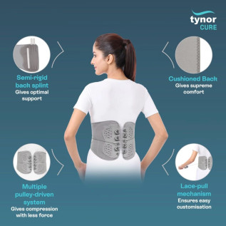 Tynor Lacepull L.S. Belt A-30 | Lumbar Support for Back Pain