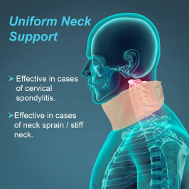 Tynor Cervical Collar Soft B-07 | Neck Support Brace for Pain Relief, Sprains, Stiffness & Post-Surgery Recovery