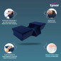 Tynor Anatomic Pillow Urbane B-28 | Ergonomic Cervical Pillow for Neck & Shoulder Pain Relief | Orthopedic Memory Foam Support Tynor Anatomic Pillow Urbane B-28 | Ergonomic Cervical Pillow for Neck & Shoulder Pain Relief | Orthopedic Memory Foam Support