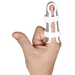 Tynor Finger Cot F-02 – Protective Support for Finger Injuries, Stabilizer for Fractures, Sprains & Post-Surgical Care