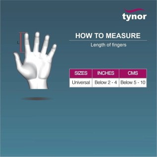 Tynor Mallet Finger Splint F-05 | Finger Support & Protection