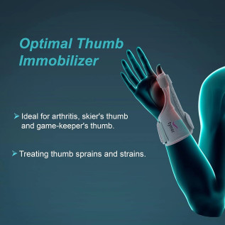 Tynor Thumb Spica Splint F-06 | Thumb Support for Injury & Pain Relief