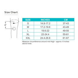 Tynor K.Cap Open Patella D-05 | Knee Support for Pain Relief, Stability & Comfort | Adjustable & Breathable Design