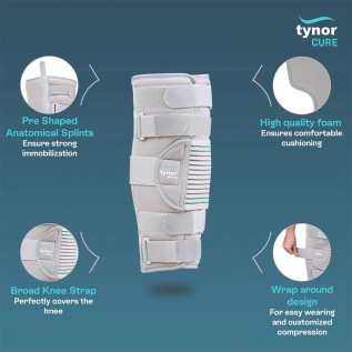 Tynor Knee Immobilizer 14" D-13 | Knee Support & Recovery Aid