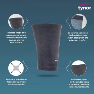 Tynor Thigh Support D-14 – Compression & Pain Relief for Thighs