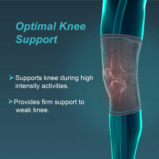 Tynor Knee Support Urbane D-47 | Stylish & Comfortable Knee Brace for Pain Relief, Stability & Support | Ideal for Daily Use