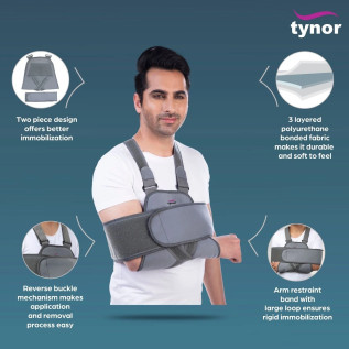 Tynor U Shoulder Immobiliser C-02 | Shoulder & Arm Support