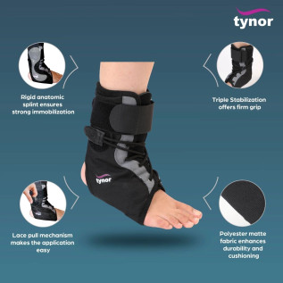 Tynor Ankle Brace D-02 | Ankle Support for Stability & Comfort