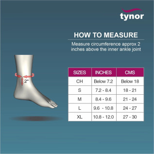 Tynor Ankle Brace D-02 | Ankle Support for Stability & Comfort