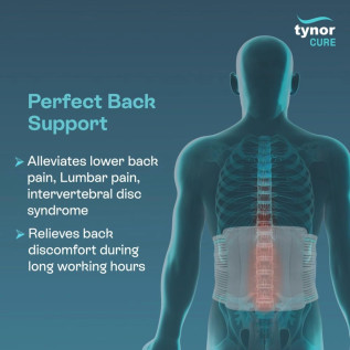 Tynor Contoured L.S Belt L.01 - Back Support for Pain Relief
